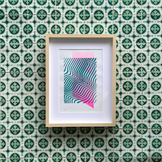 Exploring the Intersection of Riso Posters and Lisbon's Azulejo Tradition - Levӧ