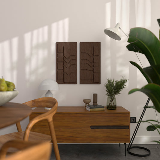 Lukra wall reliefs on the wall