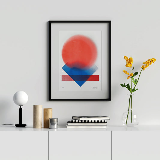 Diviny Risograph Poster | Limited Edition - Levӧ