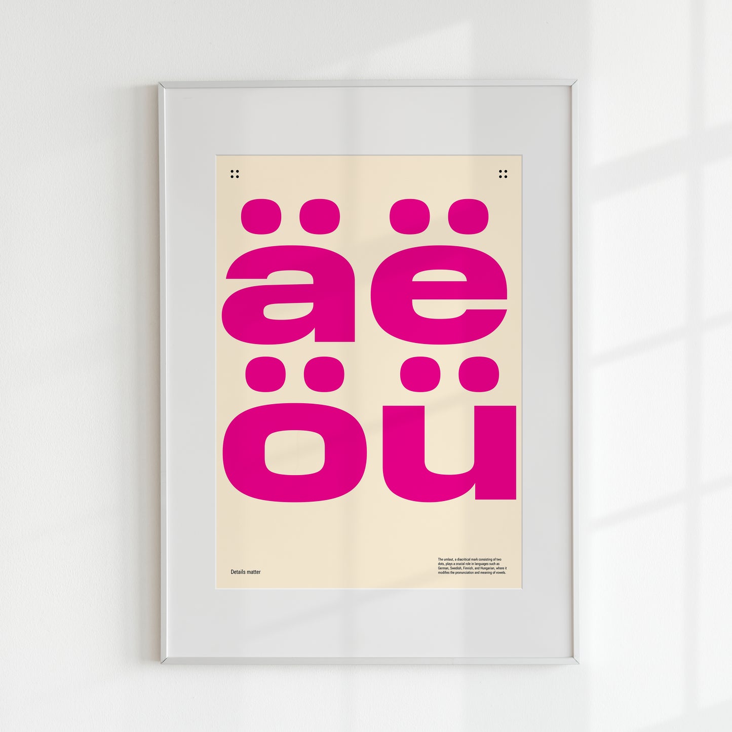 Umlaüt Poster - Levӧ