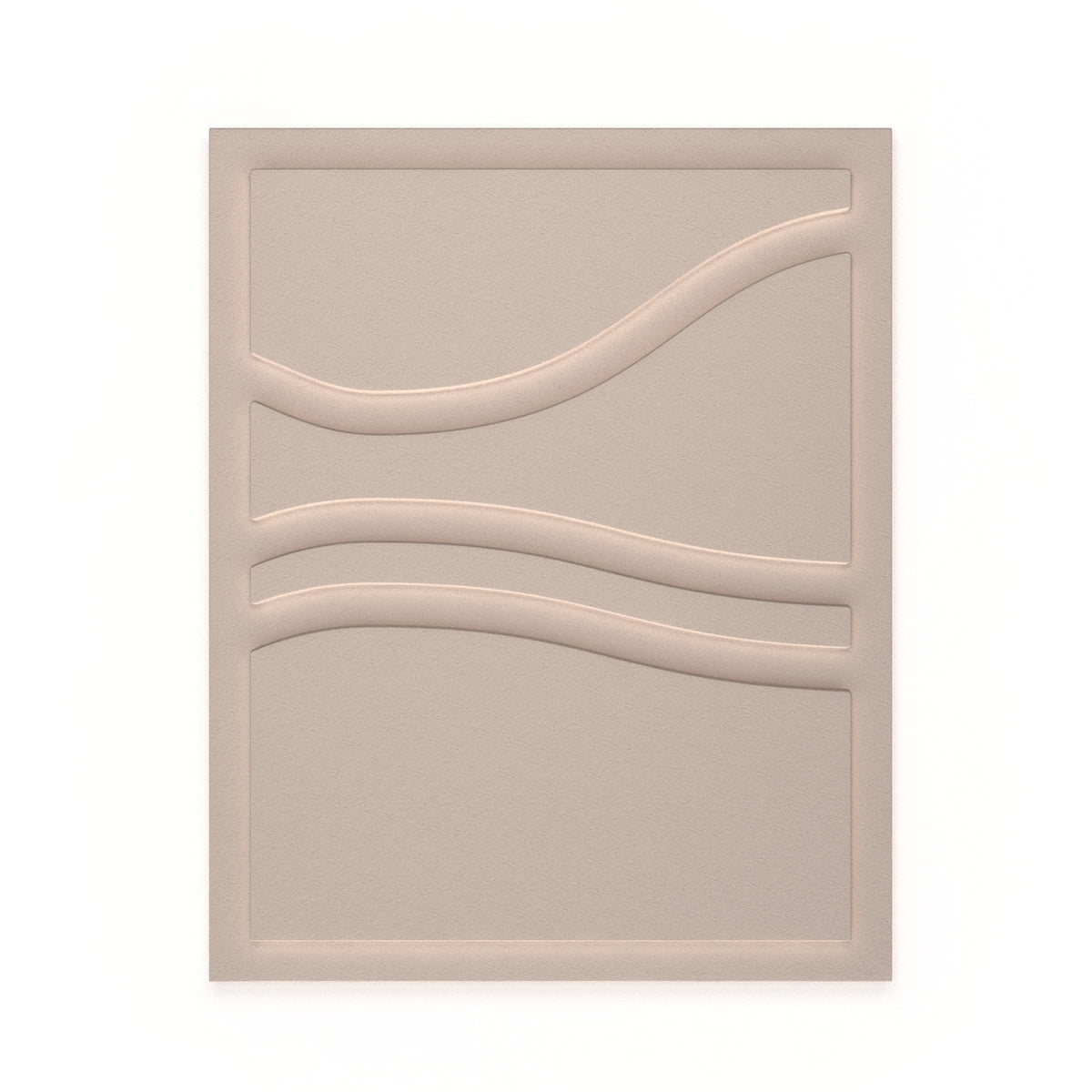 Fita Wall Relief, Beige, 80 x 100