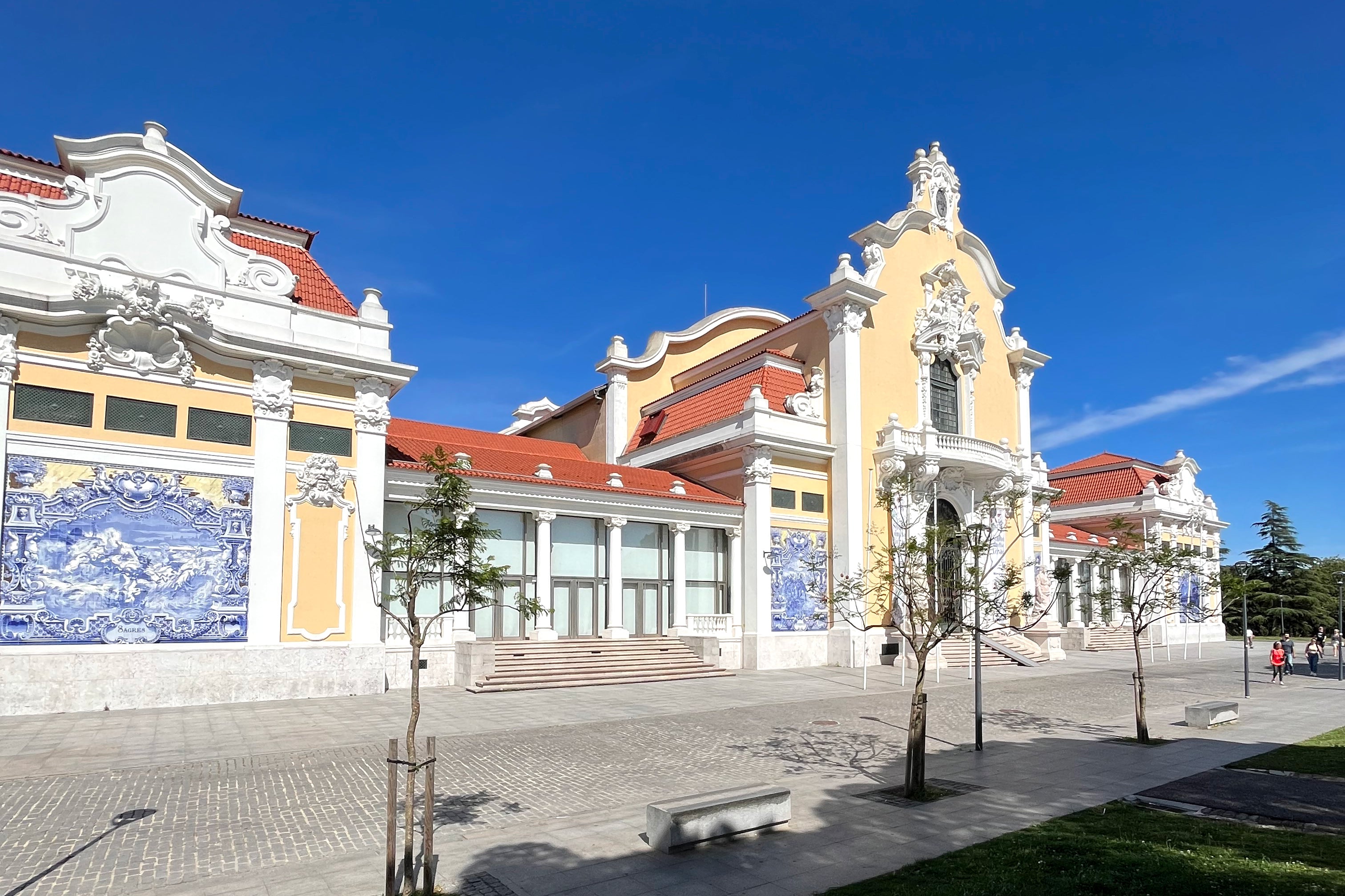 Pavilhão Carlos Lopes azulejo