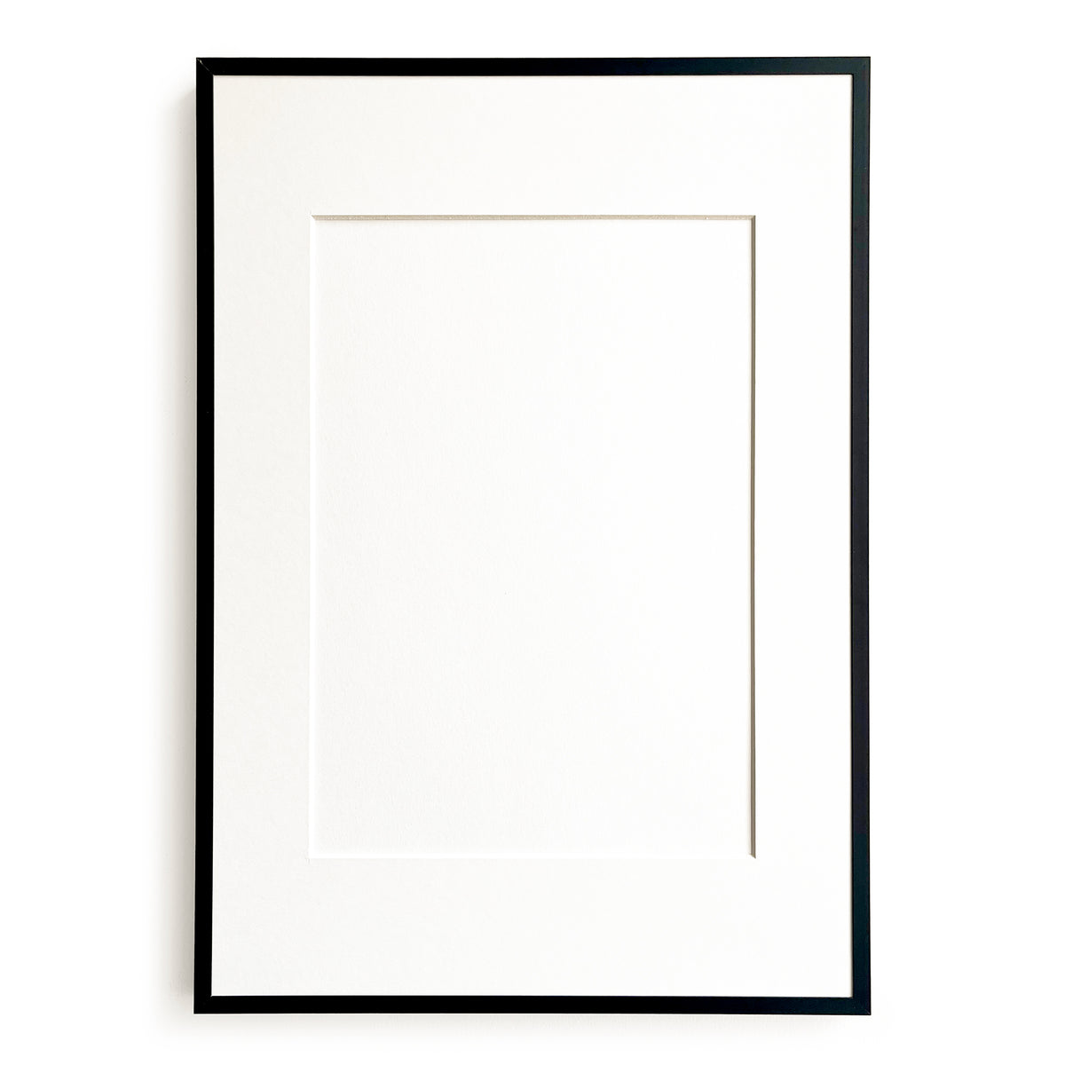 Black Aluminium Frame with Passe-Partout | Levö – Levӧ