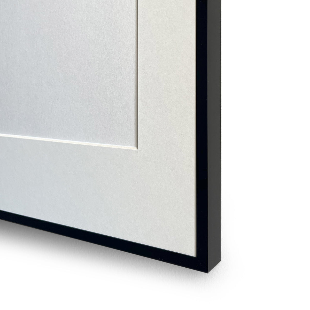 Black Aluminium Frame with Passe-Partout | Levö – Levӧ