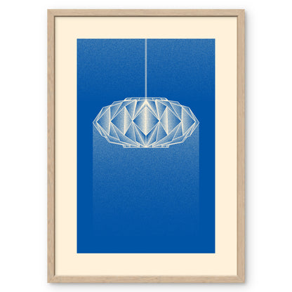 Wall art Svet with Le Klint 161 Lamp in beige and blue