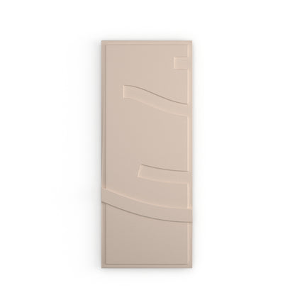 Vasilisk Wall Relief, Beige, 40 x 100